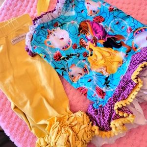 Handmade Beauty and the Beast outfit